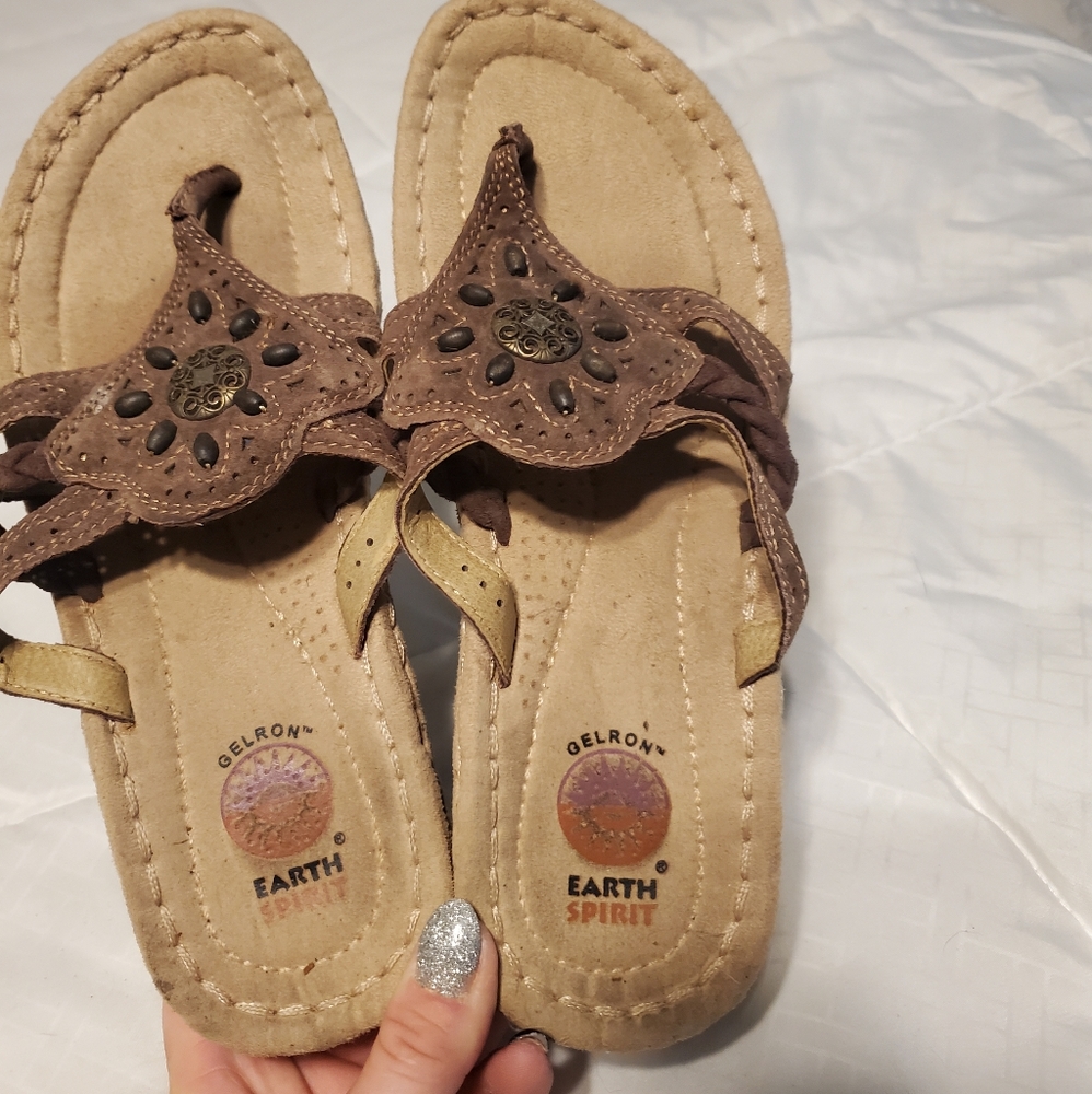 Gelron Earth Spirit  brown/tan sandals.